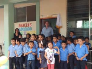 Wayne's visit to Bilingual School 112