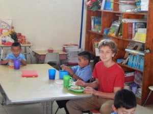 Braxton at the bilingual school