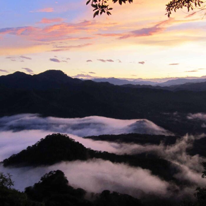 Bonus Photo: Here is a view during a sunrise hike overlooking the clinic in Santa Lucia.  Although brigade members have to wake up early for the hike to witness  this view, this priceless image often justifies any loss of sleep.